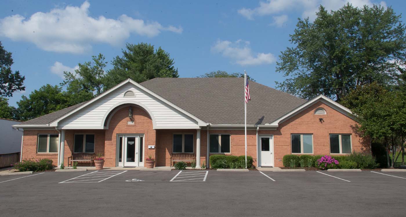 Exterior of Gerome & Patrice Family Dentistry office in Loveland Ohio
